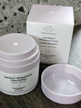 Drunk Elephant Lala Retro Whipped Cream Moisturizer Nourishing Refillable NEW